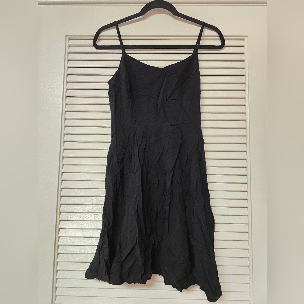 Old Navy - Black Lightweight Sleeveless Dress With Adjustable Straps